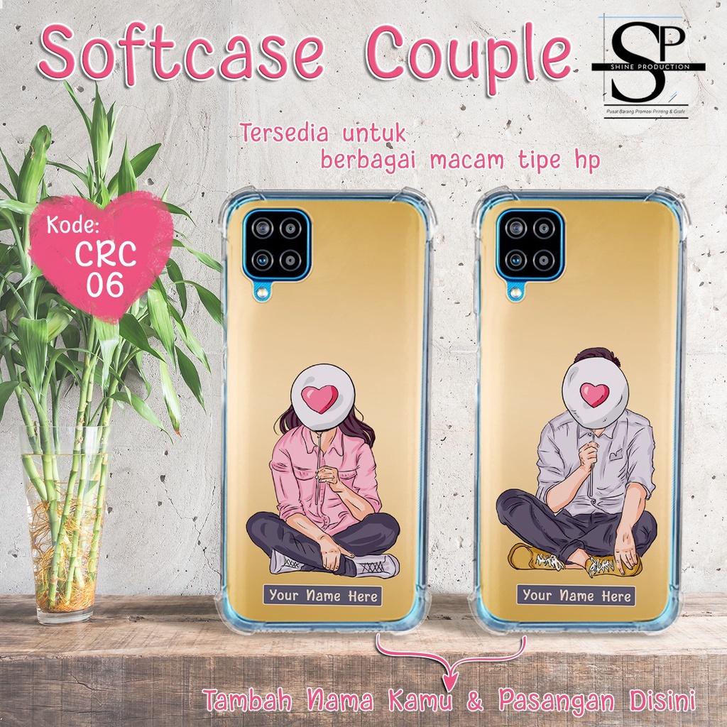 Softcase Hp Couple Custom Nama