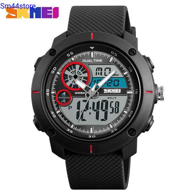 SKMEI Jam Tangan Digital Analog Pria 1361