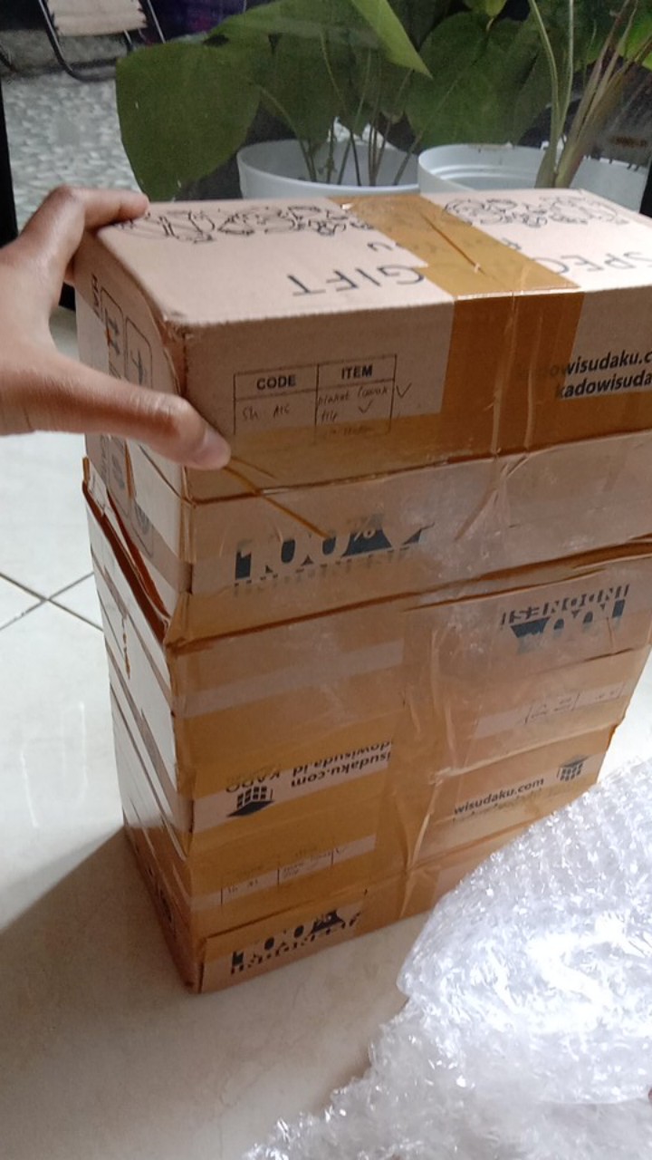 Tambah Perlindungan Kardus Tebal Rapi Dan Menarik