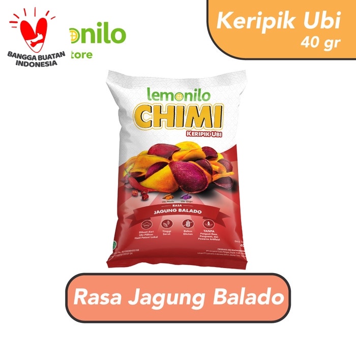 

TERBARU Lemonilo Chimi Keripik Ubi Rasa Jagung Balado