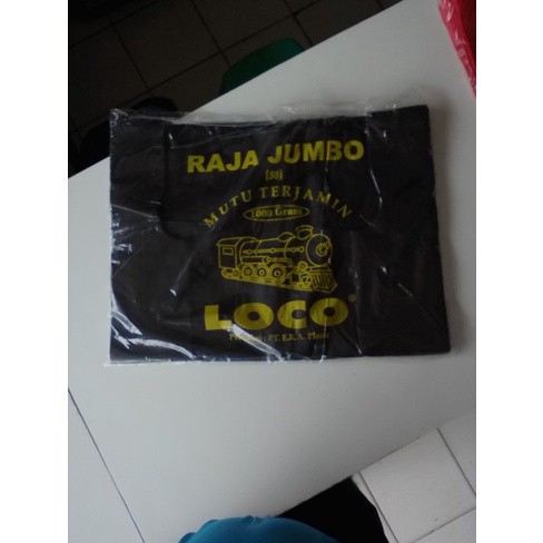 LJ-Kantong Plastik Loco Ukuran 50 - HITAM