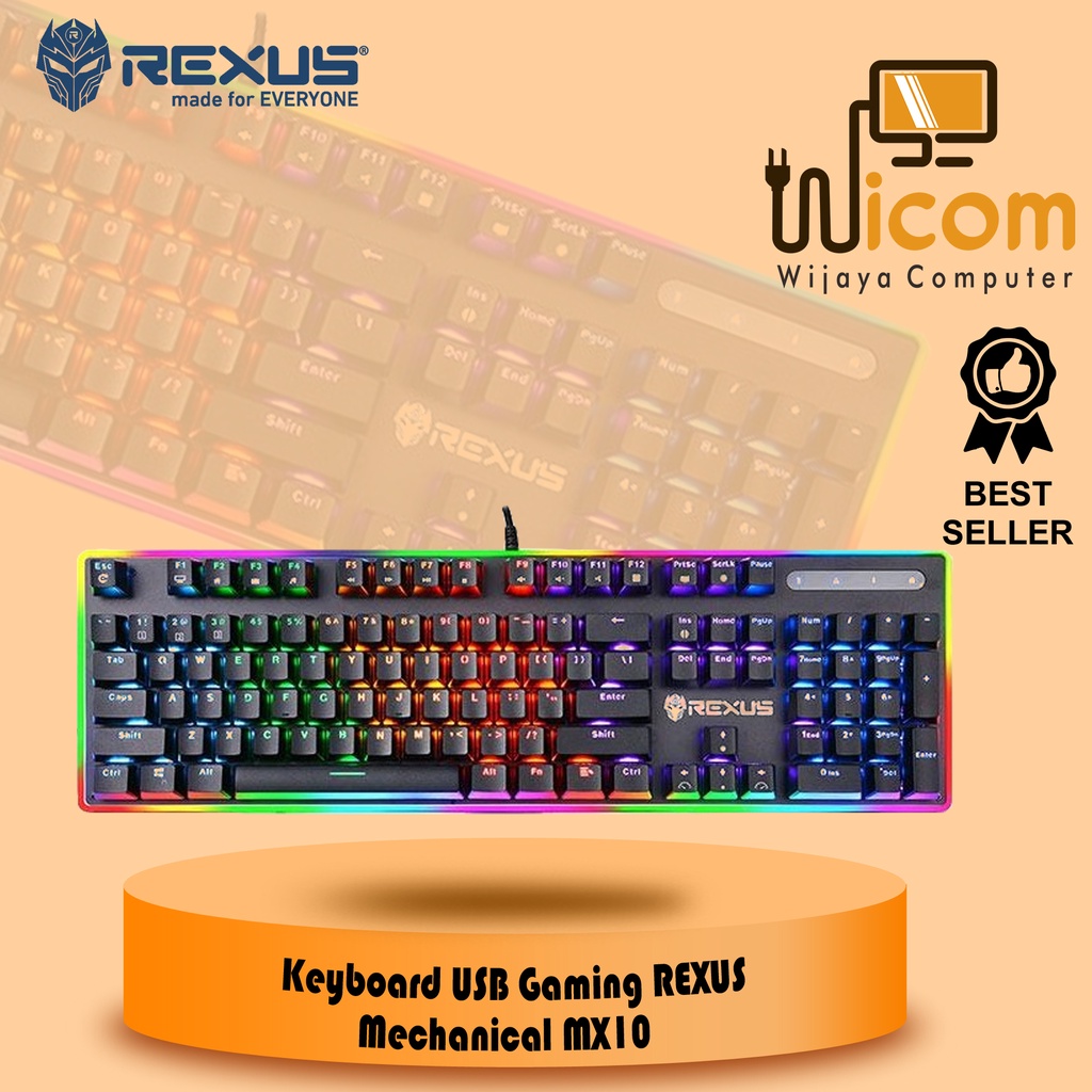 REXUS KEYBOARD GAMING MECHANICAL LEGIONARE MX10 RGB