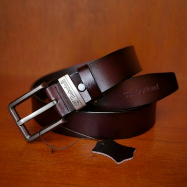 RESTOCK GESPER, BELT, TALI IKAT PINGGANG, PRIA IMPORT, 100% KULIT ASLI #TIMBERLAND KK1