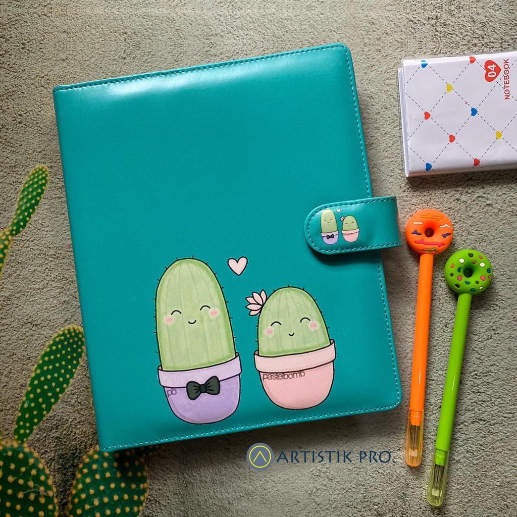 

Binder Printing Motip Kaktus Couple A5/20ring, B5/26ring