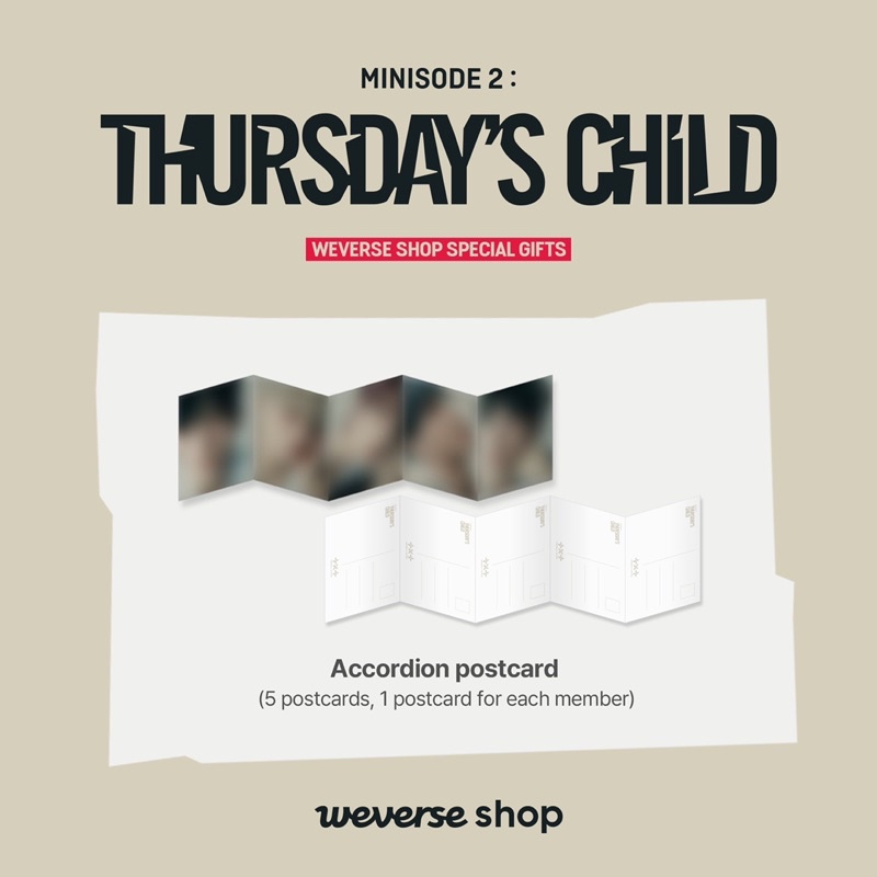 [ORDER] TXT Minisode 2: Thursday’s Child (TEAR Ver.) Album