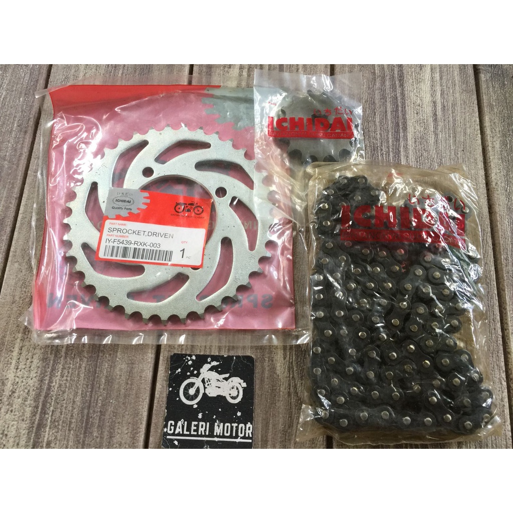 GEAR SET GER SET GIR SET MOTOR YAMAHA KUALITAS ORIGINAL RX KING RX KING NEW RXS SATU SET GIR RANTAI 