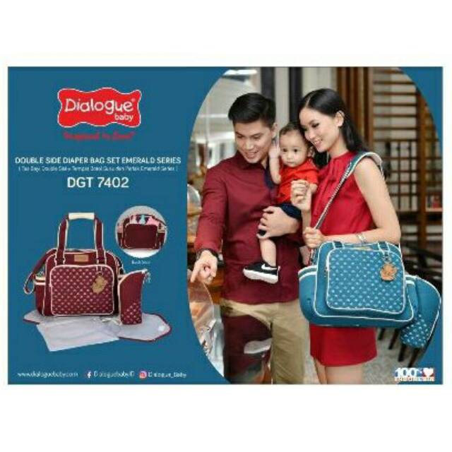 Dialogue DGT7402 Tas medium seri Emerald