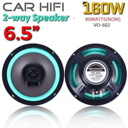 Speaker Subwoofer Mobil HiFi 6.5 Inch 160W 1PC Spiker Salon Extra Bass - SEPIKER MOBIL SUARA SUPER B