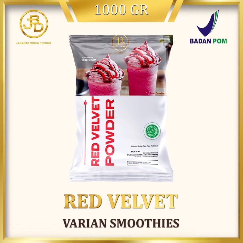

JBD / Red Velvet Powder / Jakarta Bubble Drink