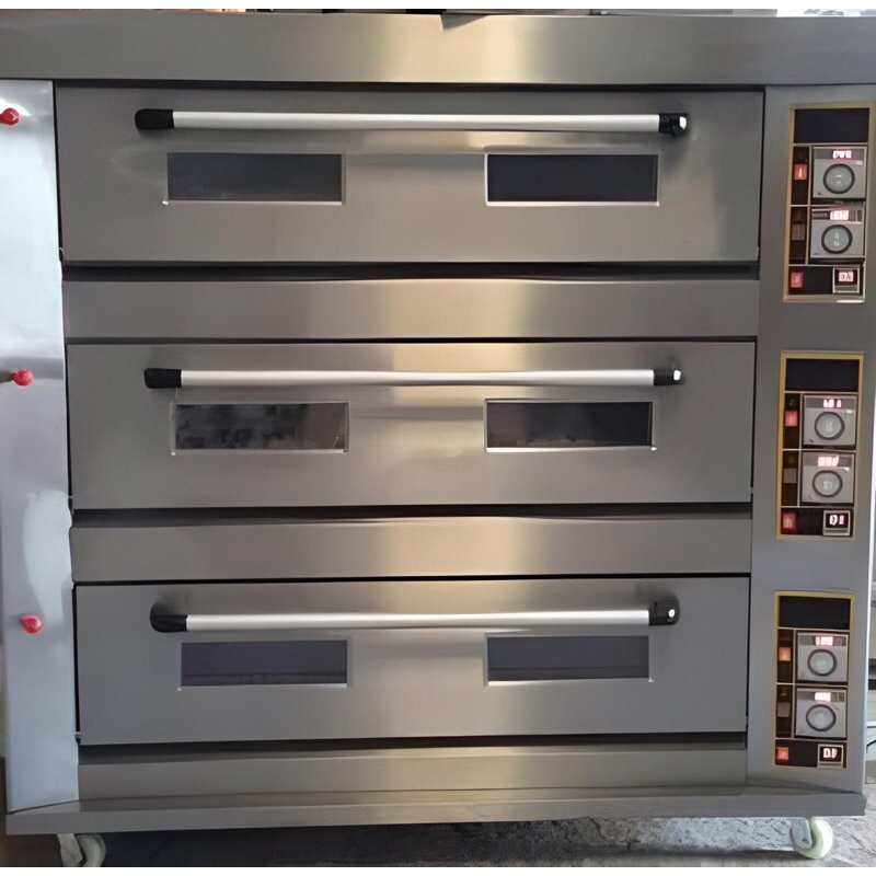 Primax Gas Baking Oven ( 3 Deck 9 Tray )