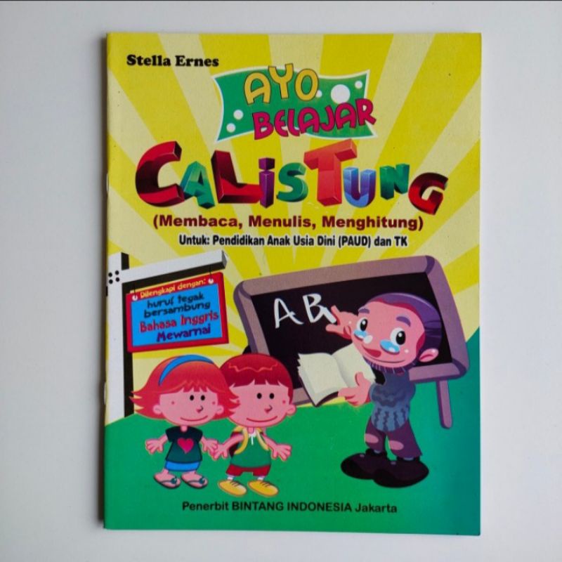 

Buku Anak PAUD TK Ayo Belajar CALISTUNG Membaca Menilis Menghitung