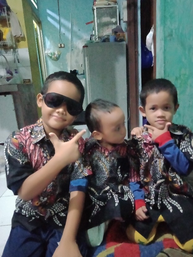 Baju Batik Couple Keluarga Motif Madu Merah Original Bisa Pisah Batik Anak