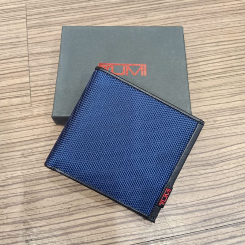 Dompet Tumi Ballistic Nylon Dompet Lipat Pria Mirror Quality