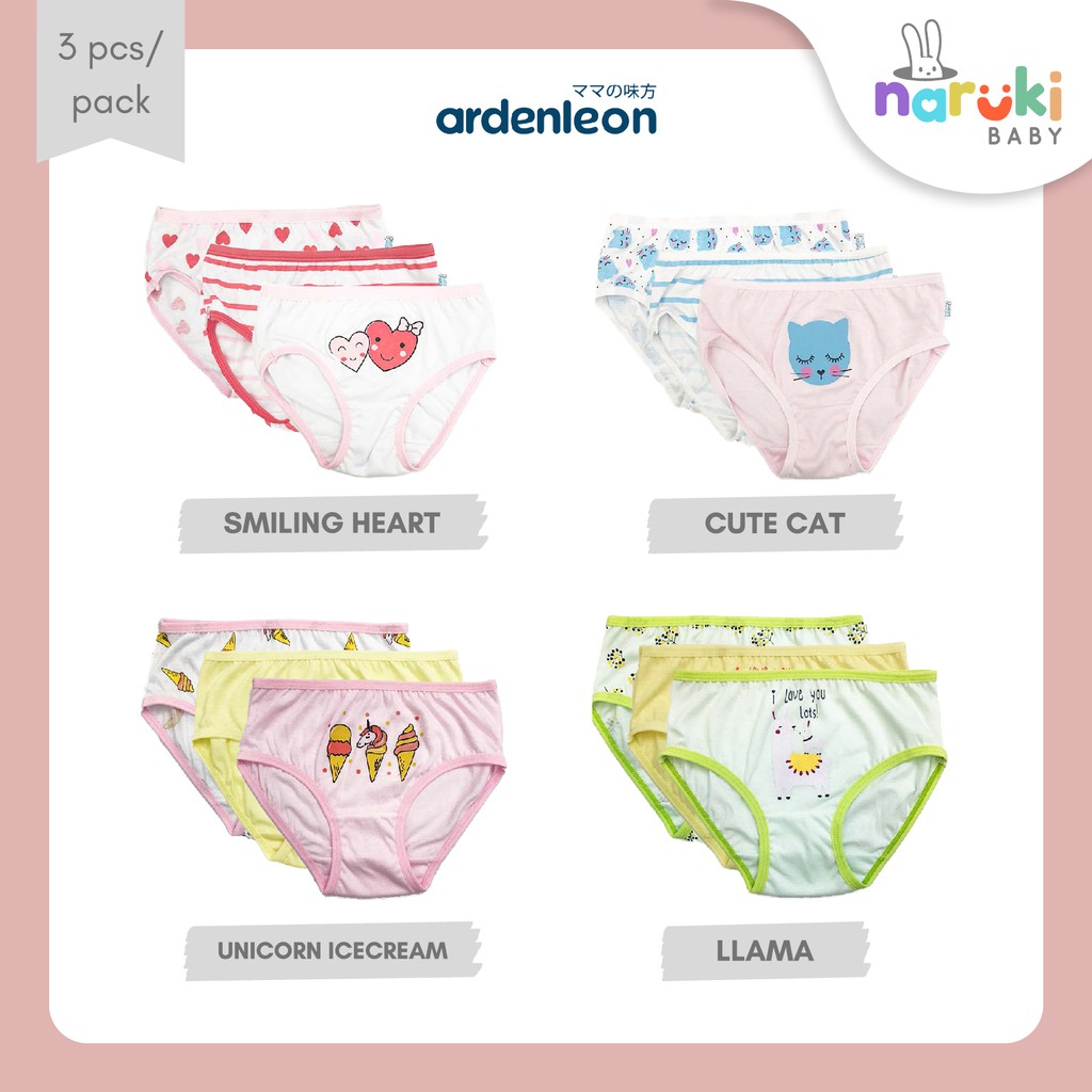 Ardenleon Celana Dalam Anak Perempuan Arden Leon Girl Kids Premium