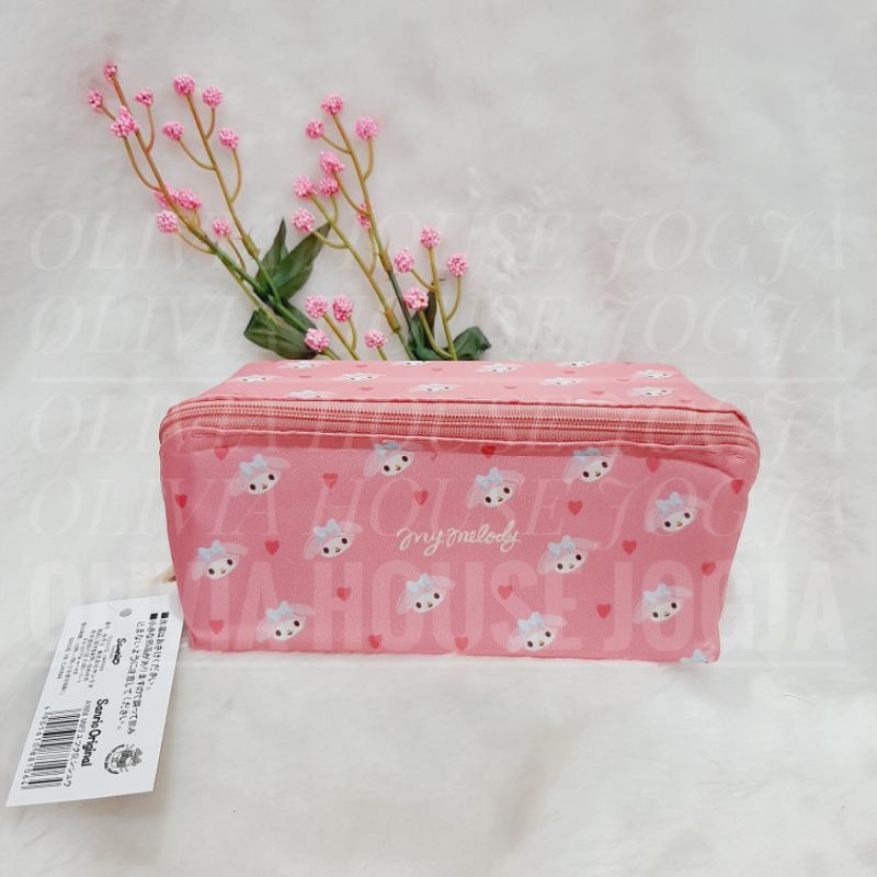 Pouch Kosmetik My Melody Panjang Pouch Make Up My Melody Pink