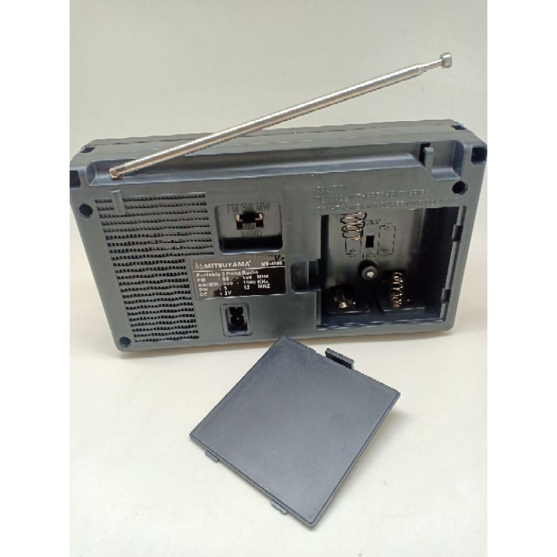 Radio Am Fm Sw Mitsuama MS-4046 - Radio Jadul Mistuyama 4046