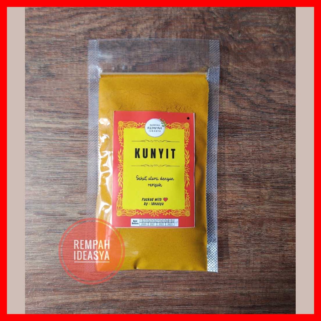 

Kunyit / Kunir Bubuk Murni Rempah Diabetes Kesuburan Herbal 50 gram