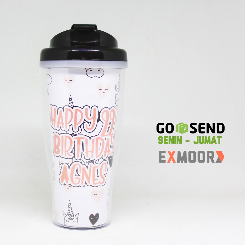 Tumbler Unicorn Kado Ulang Tahun 400 ml