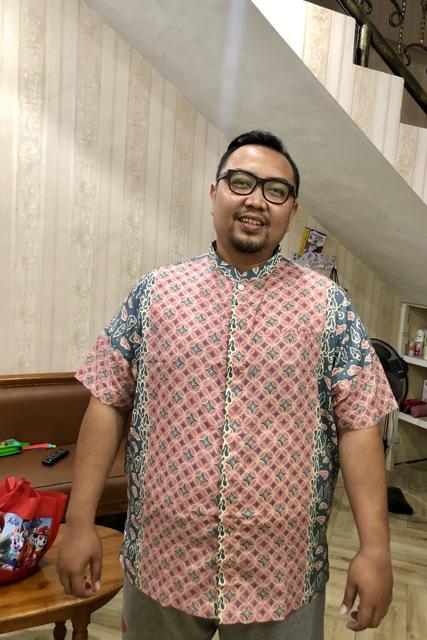 Kemeja Batik Koko Pria/cowok Ukuran Besar - Jumbo - Big Size - Xxxxxl (bah294)