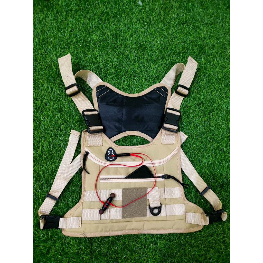 SNKL / Tas dada Chest bag Tactical Rig bag outdoor ( Bisa COD )