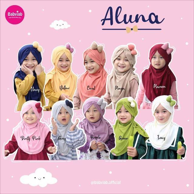 Hijab ALUNA / Jilbab Anak ALUNA Babyjab
