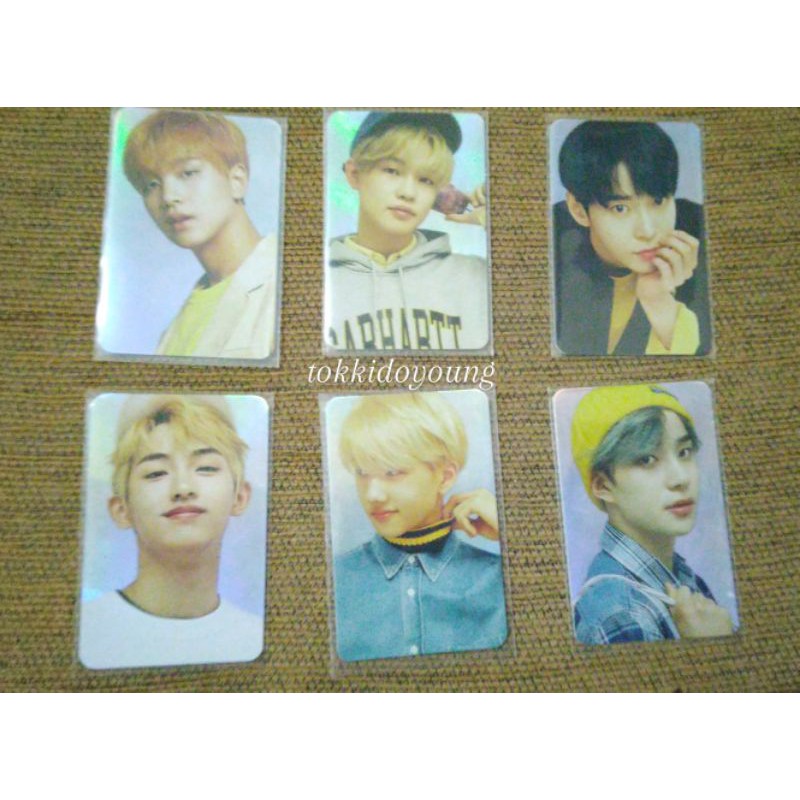 [WTS] NCT PC Hologram Empathy Doyoung Haechan Winwin Jisung Jungwoo Chenle (Photocard Holo 2018)