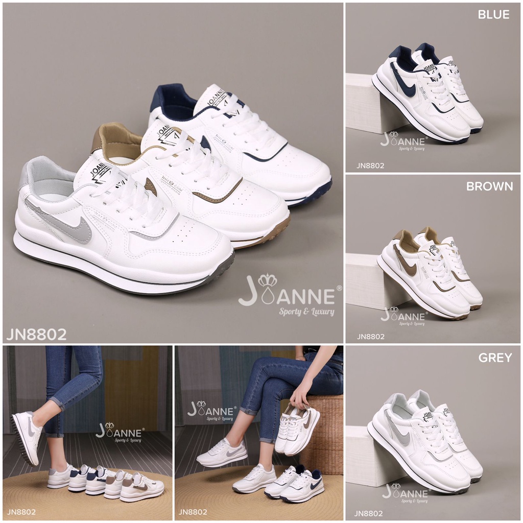 JOANNE Sneakers Running Sporty Shoes #JN8802N ORIGINAL (RESTOCK)