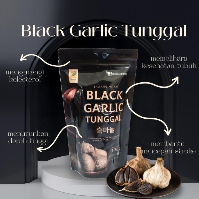 

TERMURAH Black Garlic Tunggal 100 gr /OBAT HERBAL ASAM URAT/OBAT HERBAL PELANGSING/OBAT HERBAL KOLESTEROL/OBAT HERBAL DIABETES