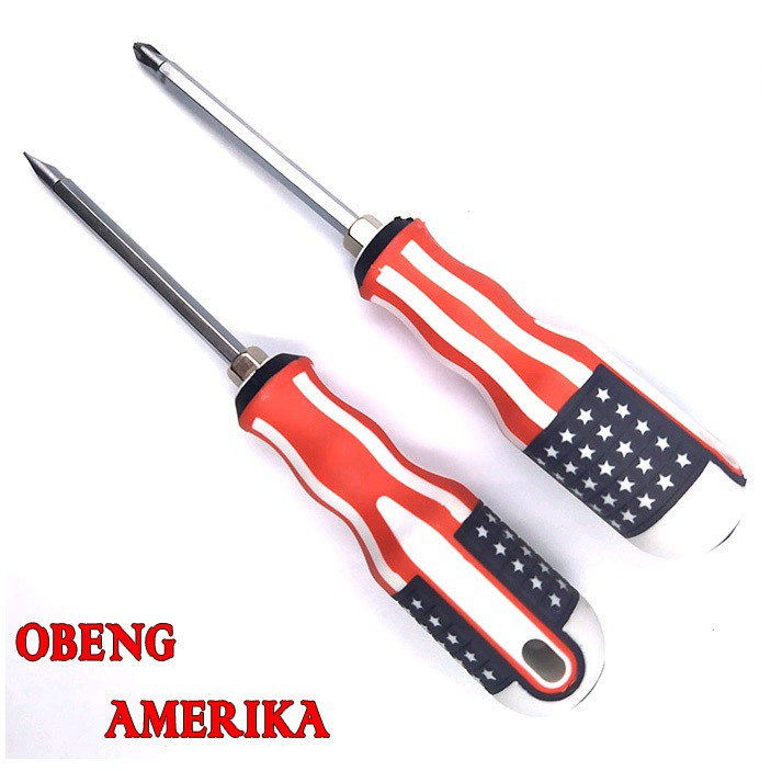 Obeng Kunci T 24 pcs Serbaguna - Obeng T set - Obeng amerika - Obeng bolak balik