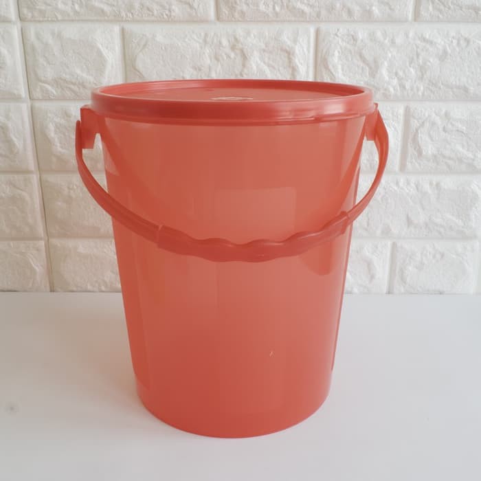 Toples Gagang 6 Liter / Toples Plastik Bulat Gagang / Warna Warni / Toples Murah