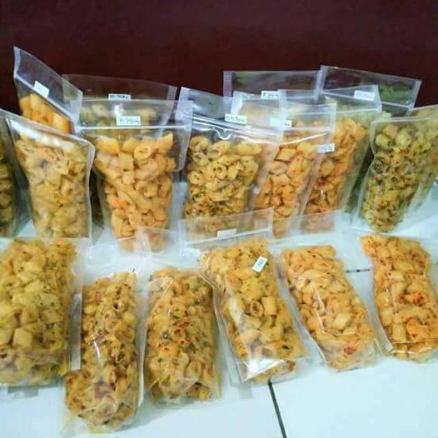 

KUPIRA SNACK (Keripik Kulit Lumpia Raos) 80 GRAM - Cemilan Murah 21 Varian Rasa Boleh Campur