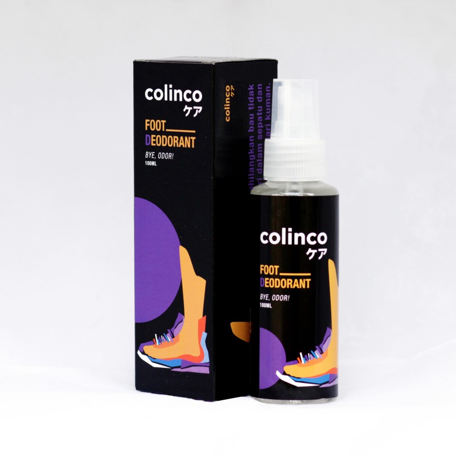 Ktmstore Foot Spray Deodorant Penghilang Bau Kaki Sepatu Anti Bau Kaki Colinco