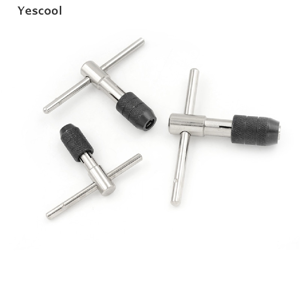 Yescool Kunci Pas Ratchet Gagang T Adjustable M3-M6 / M5-M8 / M6-M12