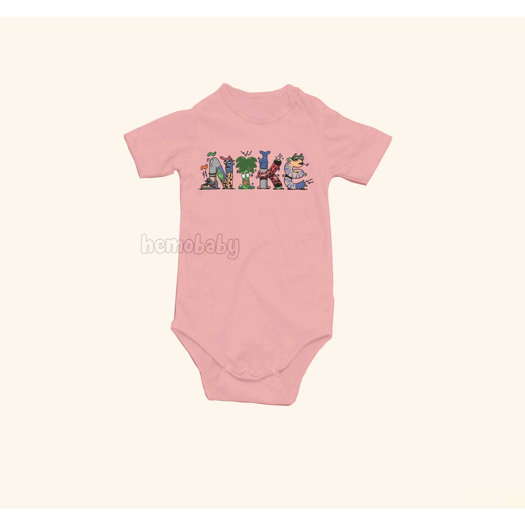 Jumper Bayi Bodysuit N1ke Newborn 0 bulan sd 1 tahun