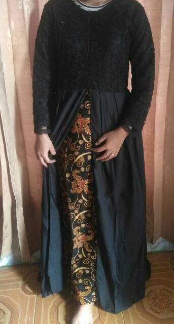 Maura Couple - Sania Ruffle Batik Couple Ori Ndoro Jowi Dnt Garansi Termurah Shopee - Kebaya Modern