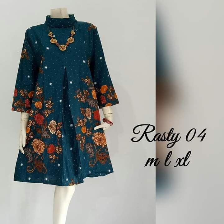 BATIK PEKALONGAN TUNIK BATIK UNGGUL JAYA RASTY ANN | TUNIK MURAH | TUNIK BATIK