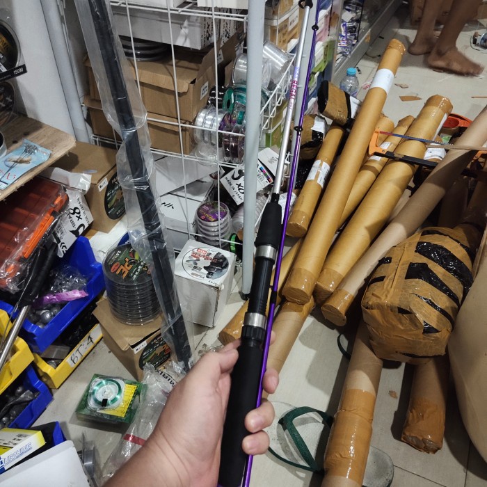 Joran Pancing Hugo Regal Pilihan 100 120 135 150 Cm Fiber Solid Kolam Cv