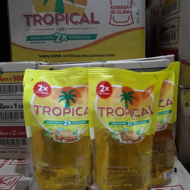 Minyak tropical 500 ml per dus
