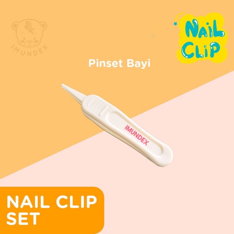 Imundex Baby Grooming Set - Gunting Kuku Bayi Set - Manicure set bayi-5