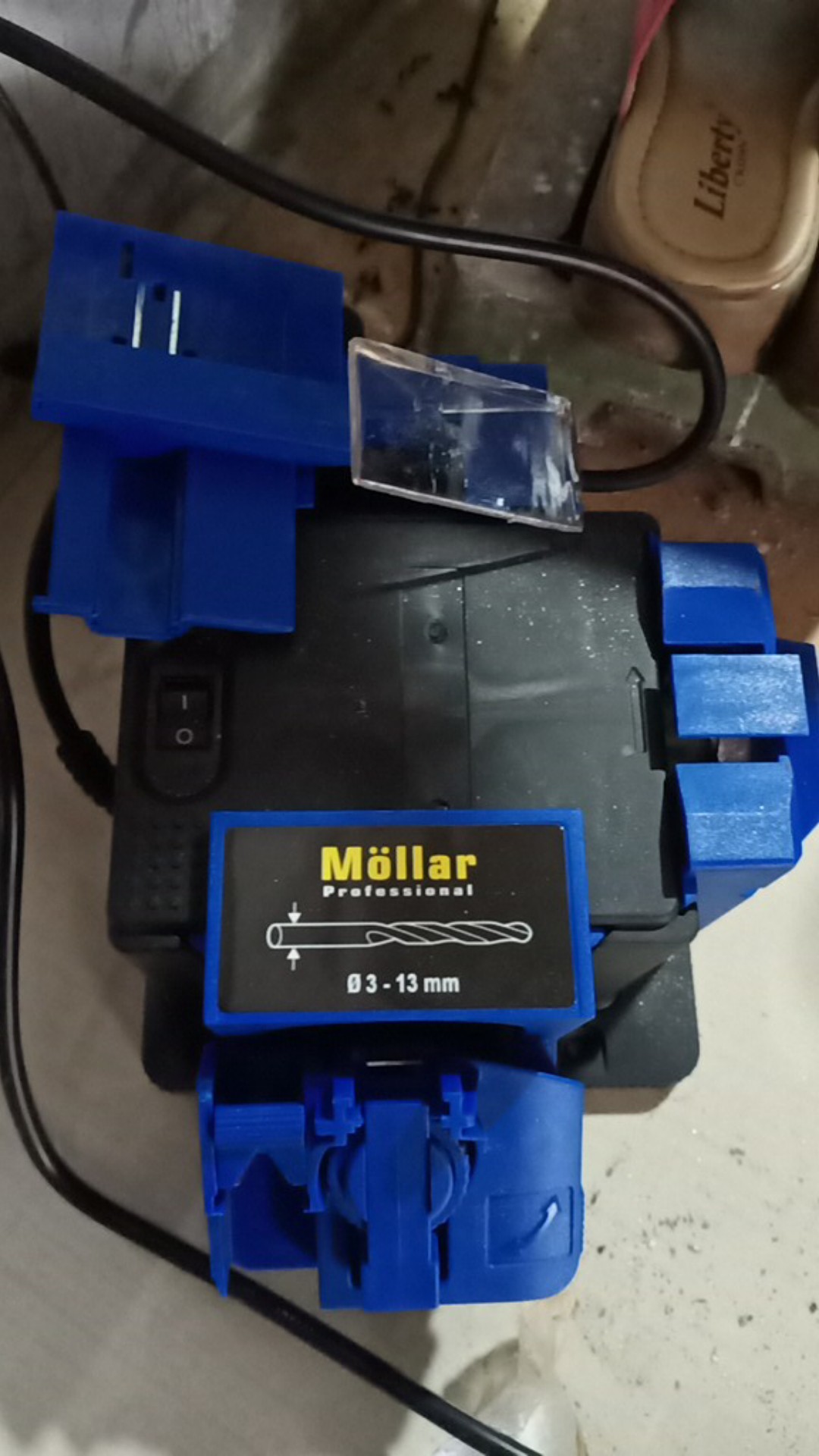 Mollar Mesin Pengasah Asah 3 In 1 Mata Bor - Pisau - Chisel Sharpener