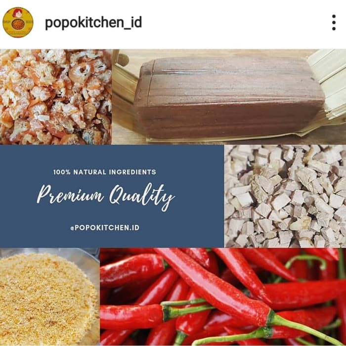 

Cunyuk Cincang Ebi / Sambal Ebi Pontianak by Popo Kitchen (Non halal)