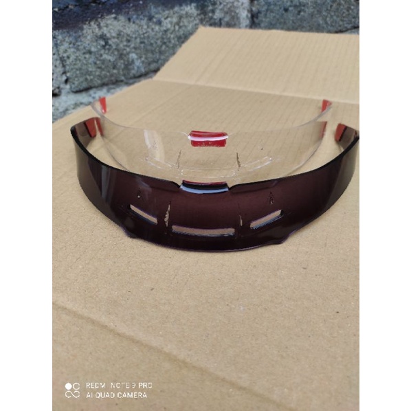 Spoiler Helm Yamaha Kbc Hitam Murah Kualitas Mewah plus 3m