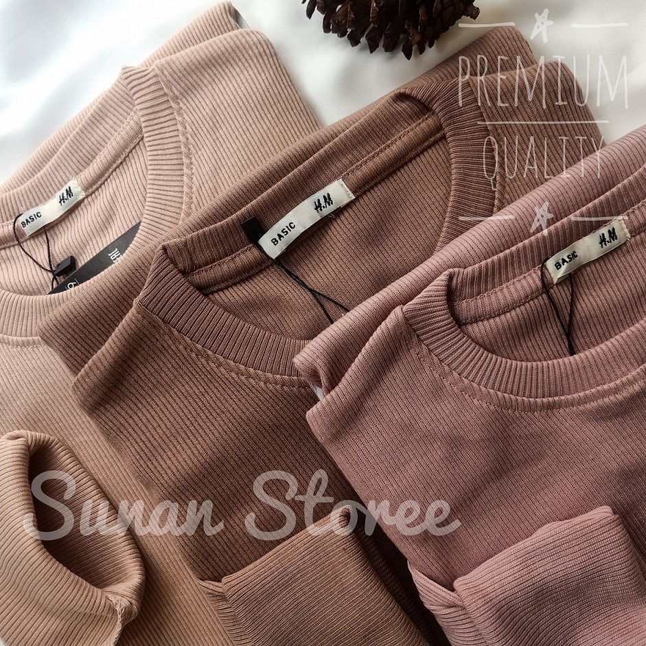 KAOS ANAK LENGAN PANJANG/KAOS RIB PREMIUM/KAOS RIB ANAK LENGAN PANJANG POLOS _ KAOS ANAK POLOS