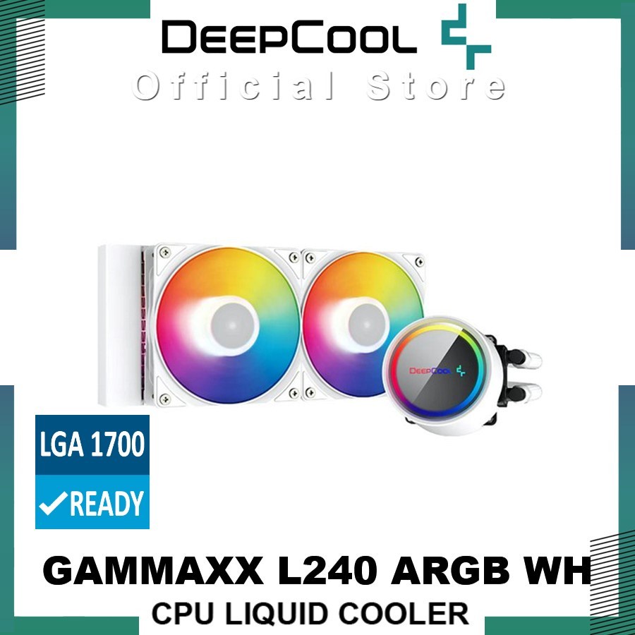 Deepcool Gammaxx L240 White A-RGB Liquid Cooler