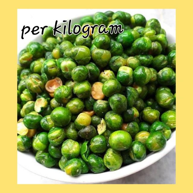 

Kacang Polong Polos Asin 1Kg (snack kiloan/curah bali)