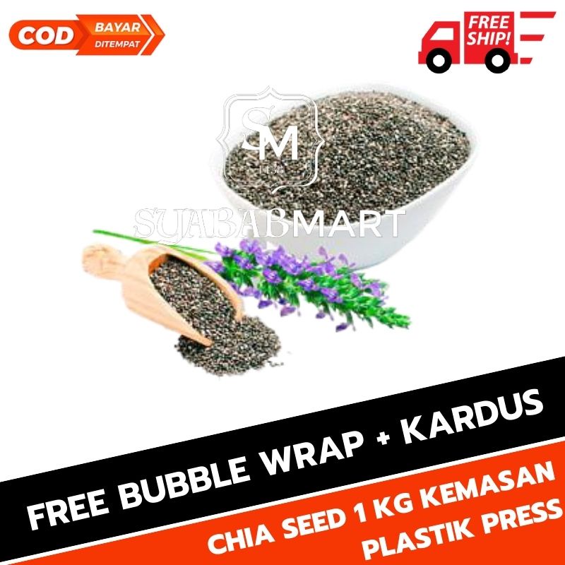 

Organic Black Chia Seed 1kg Premium Mexico / Chia seed