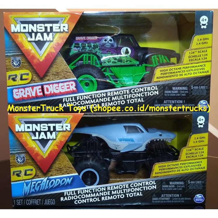 grave digger monster truck remote control car