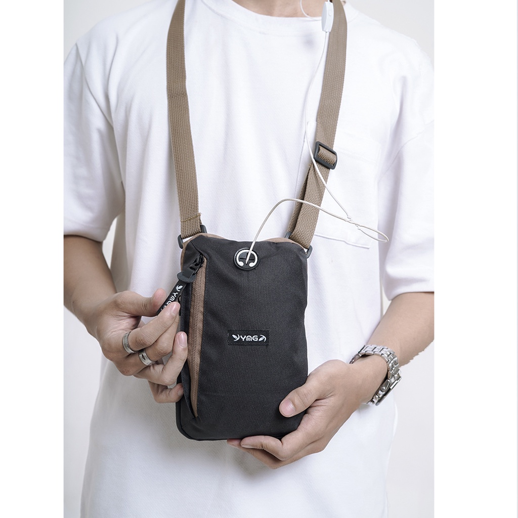 Tas kecil cowok Selempang Slingbag Pouch ymg wells