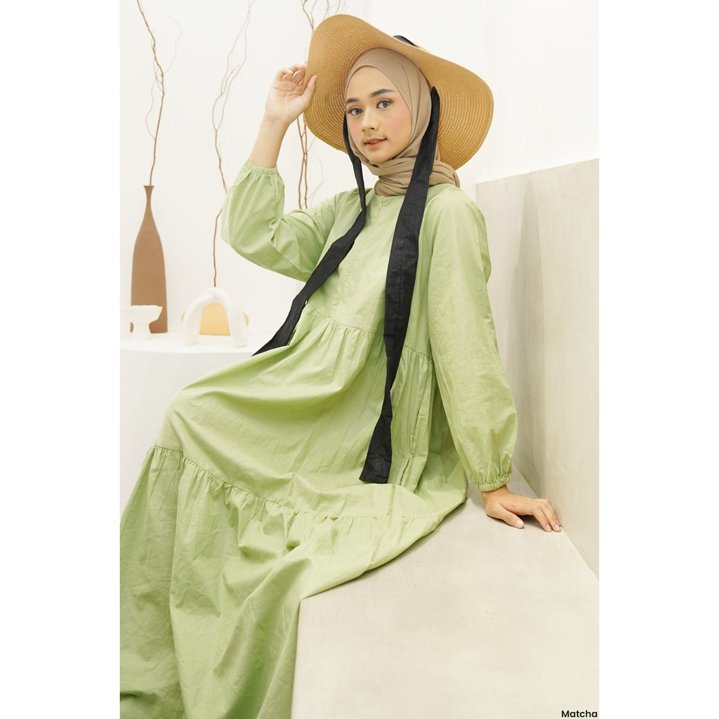 Maxi Dress Wanita Katun Aghnia