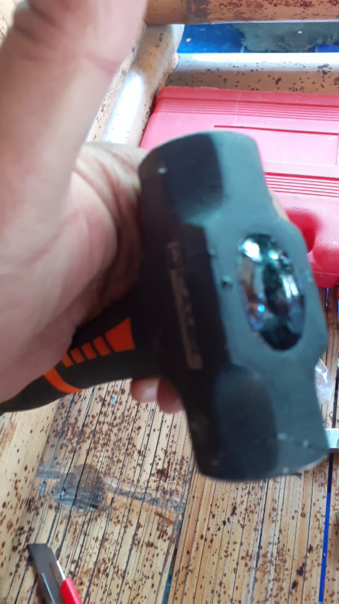 Palu Batu Gagang 1 Lb | Palu Bodem Gagang 1lb | Penghancur Beton Asli | Material Mart